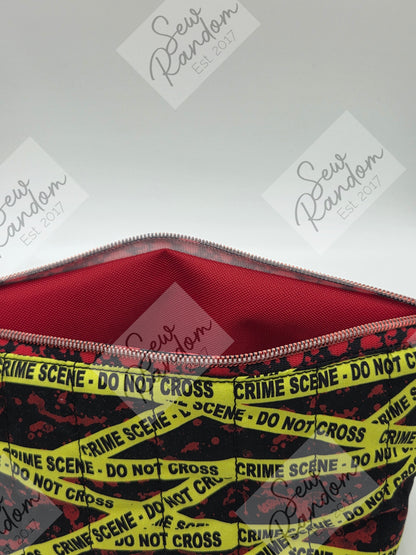 DOLLY QUILTED BAG - CRIME SCENE