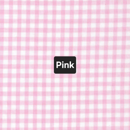 GINGHAM SCRUNCHIES