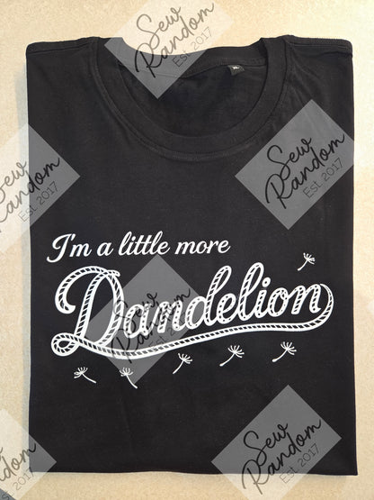 Dandelion Printed Organic Cotton T Shirt