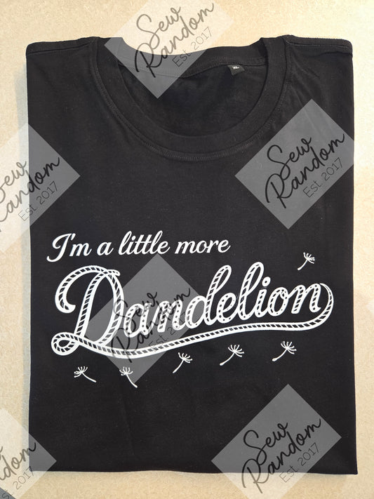 Dandelion Printed Organic Cotton T Shirt