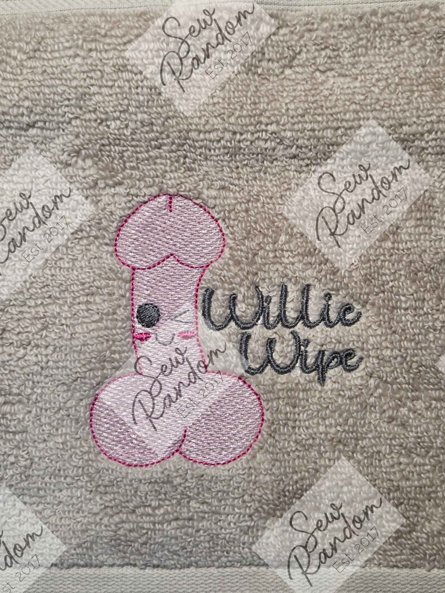 WILLIE WIPE NOVELTY WASH CLOTH