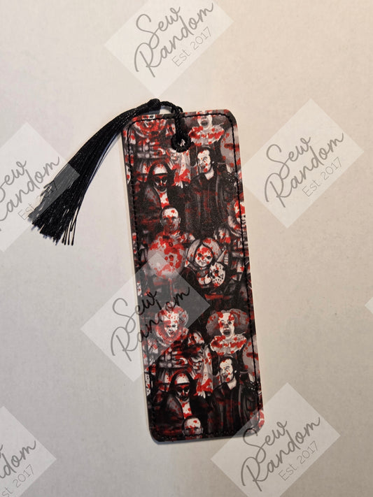 HORROR BLOOD SPLATTER BOOKMARK