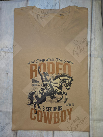 RODEO COWBOY T SHIRT