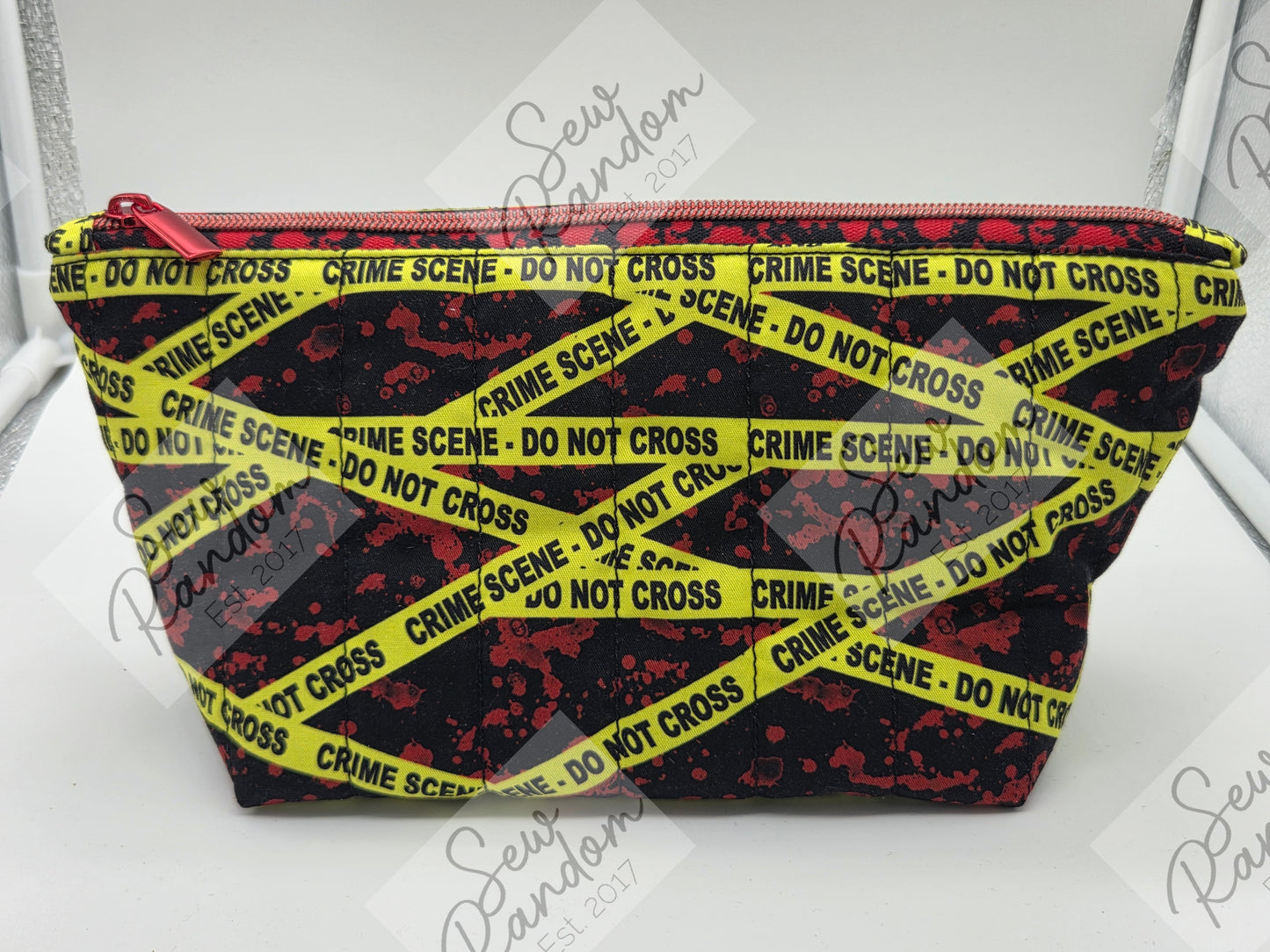 DOLLY QUILTED BAG - CRIME SCENE