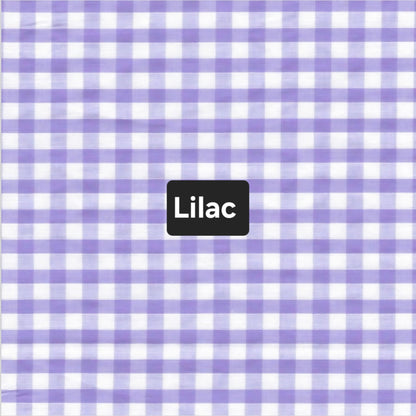 GINGHAM SCRUNCHIES