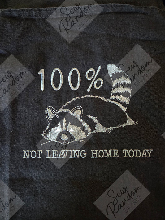 100% EMBROIDERED APRON