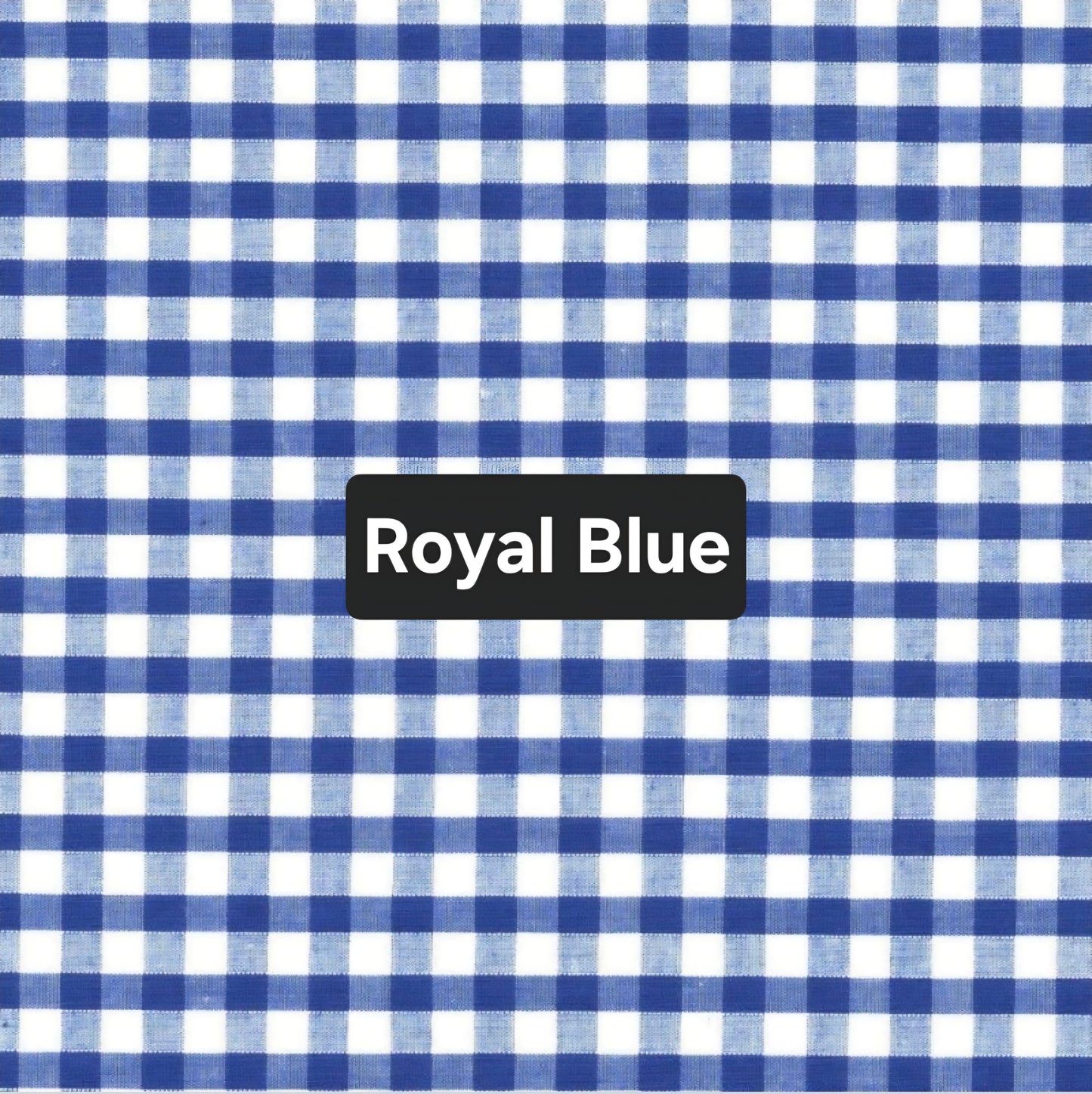 GINGHAM SCRUNCHIES