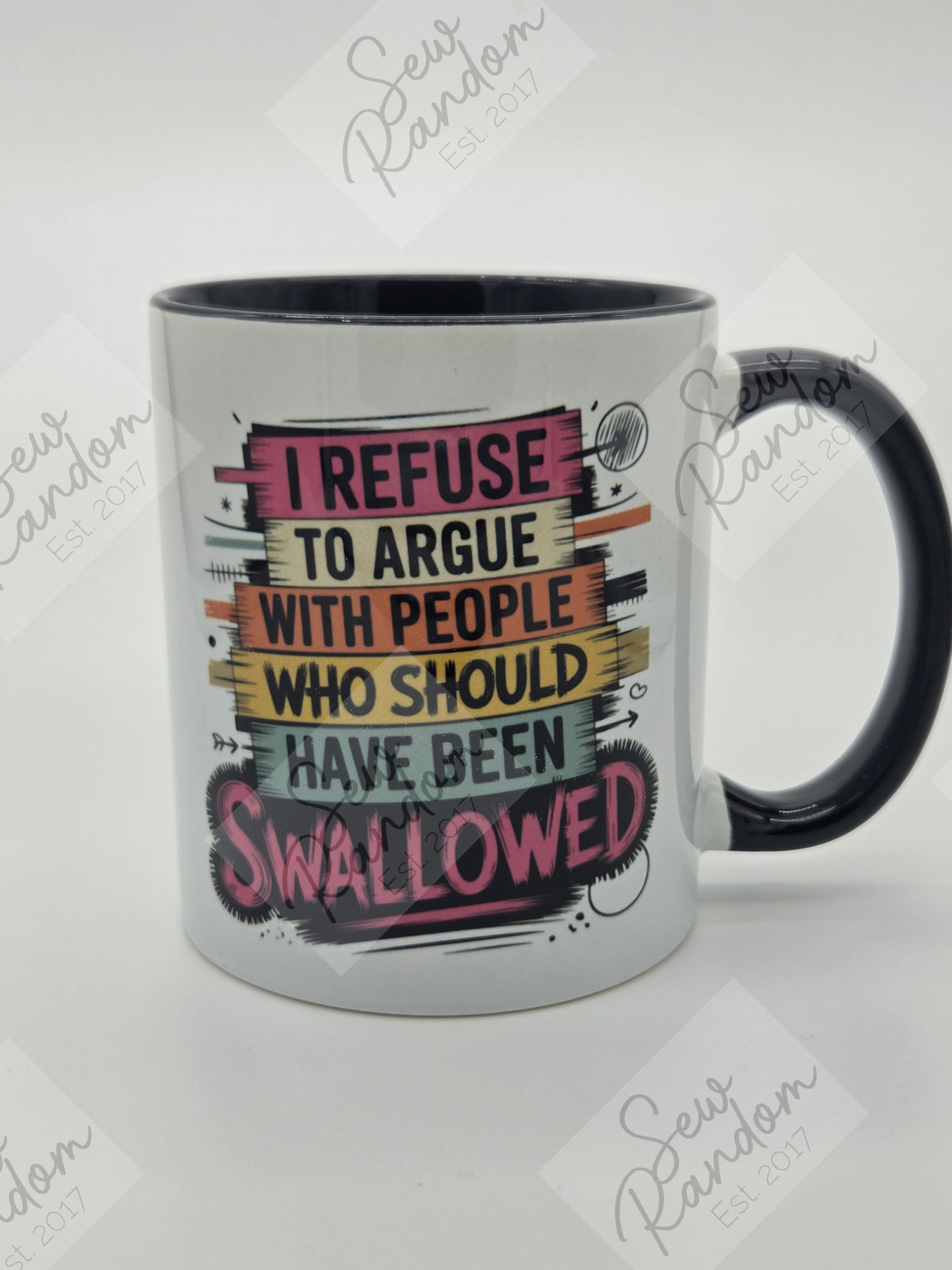 SWALLOWED MUG