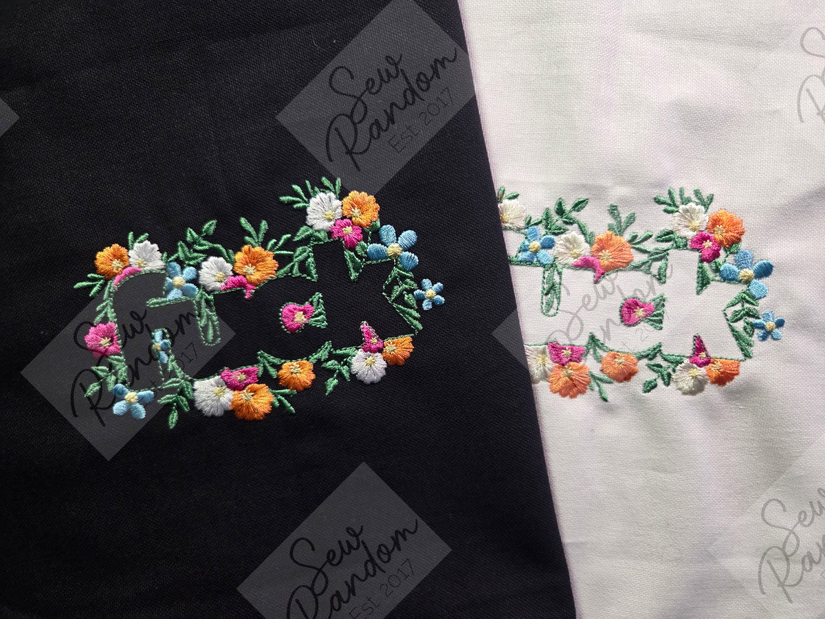 FLORAL FUCK TEA TOWEL
