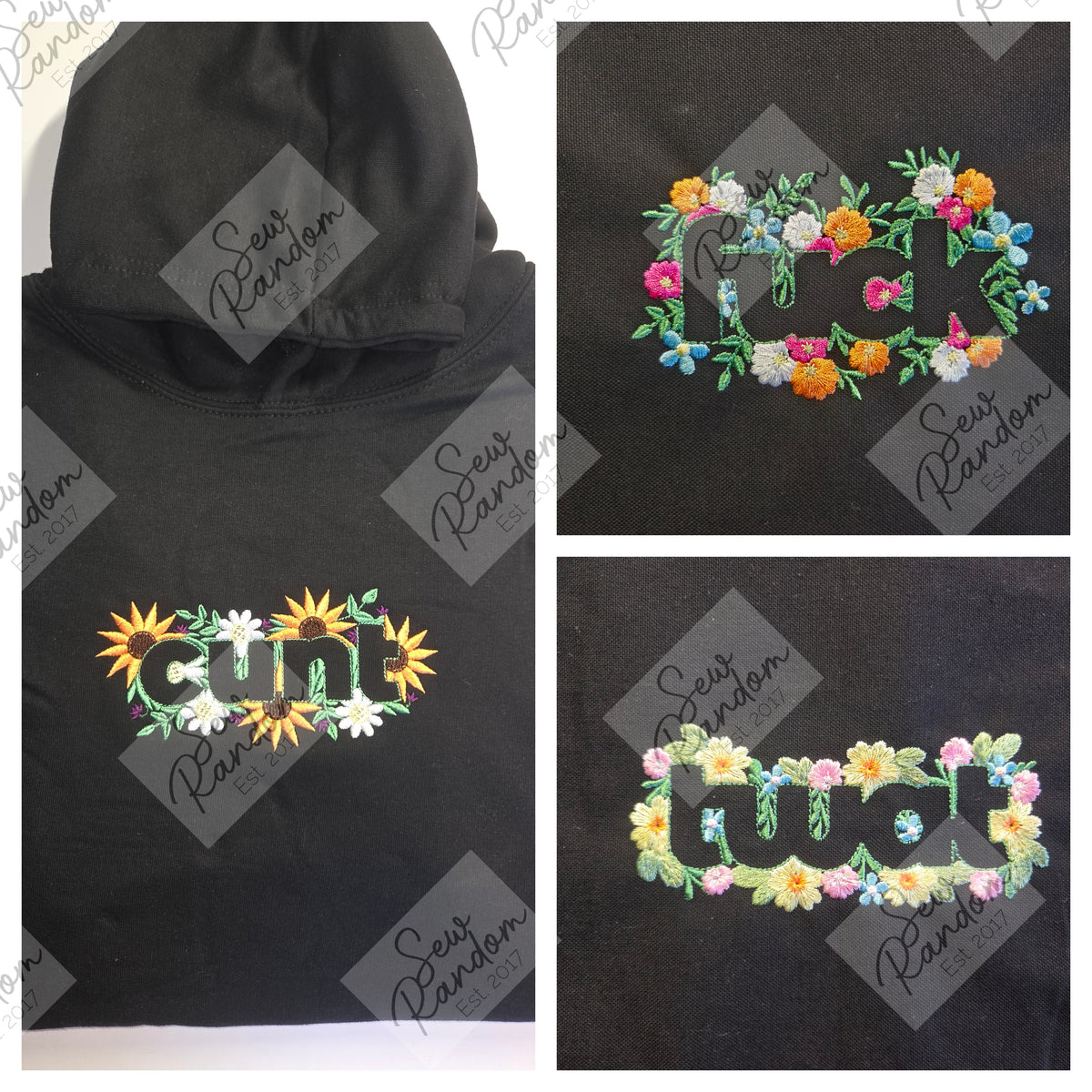FLORAL SWEARY HOODIE