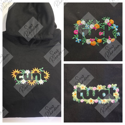 FLORAL SWEARY HOODIE