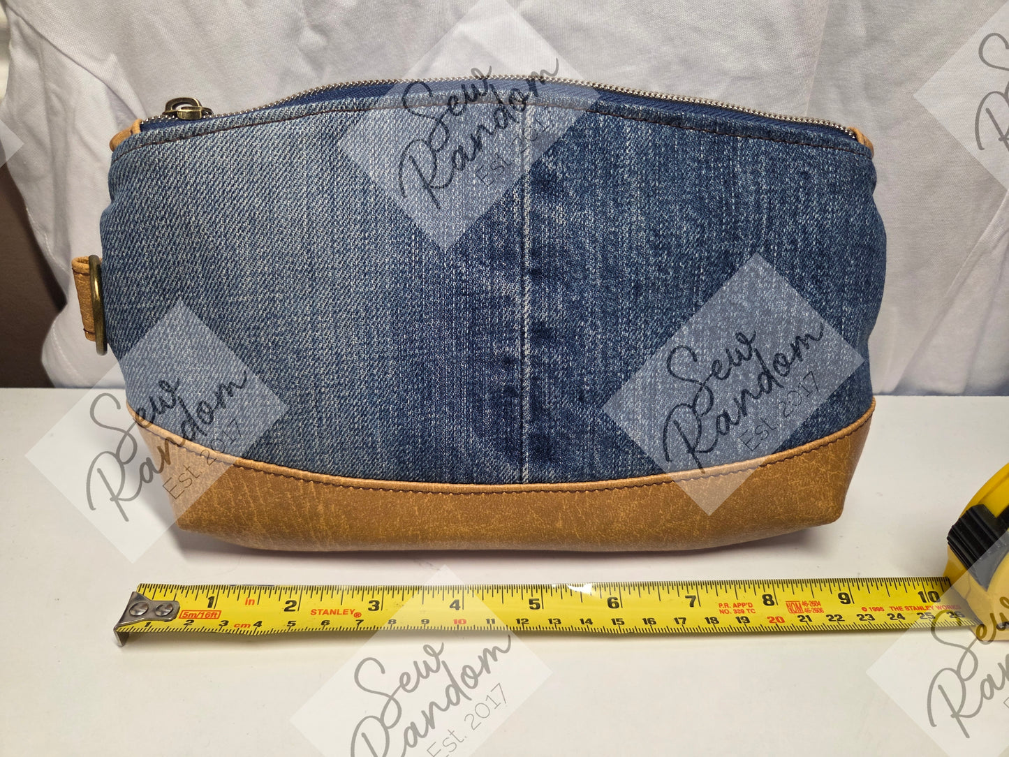 CLARY WRISTLET - DENIM & TAN