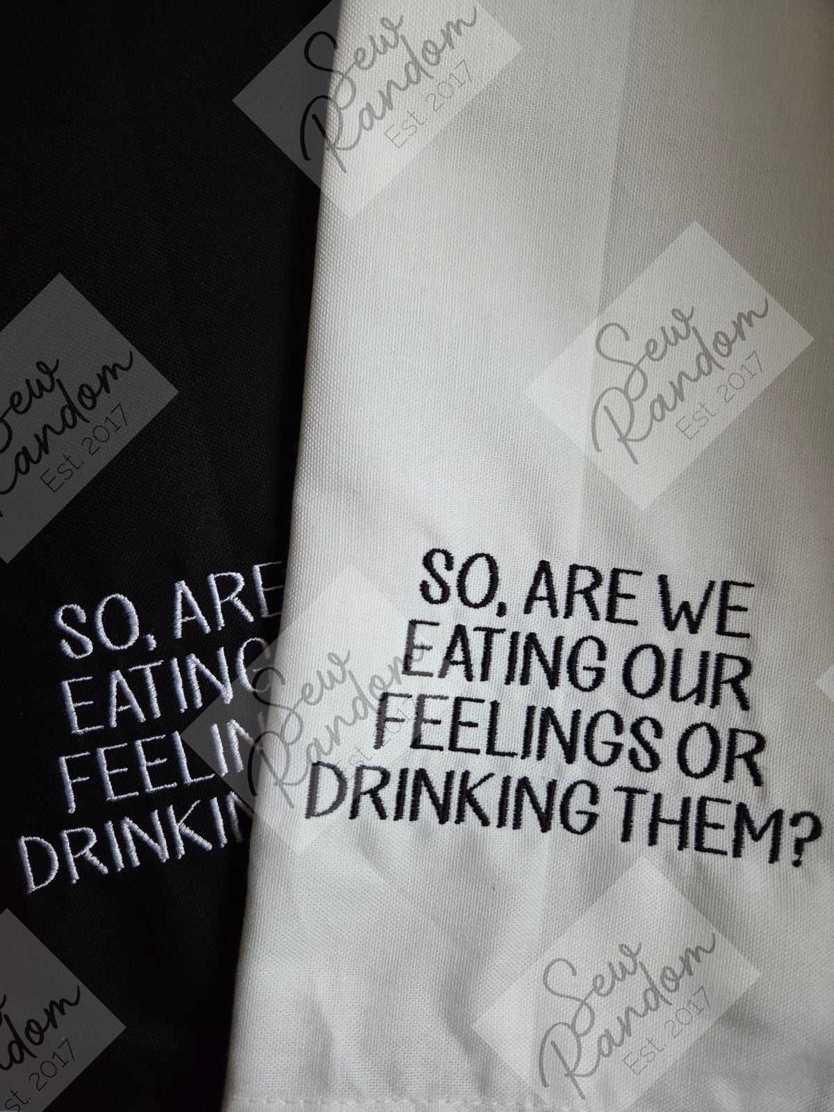 EATING OR DRINKING? TEA TOWEL