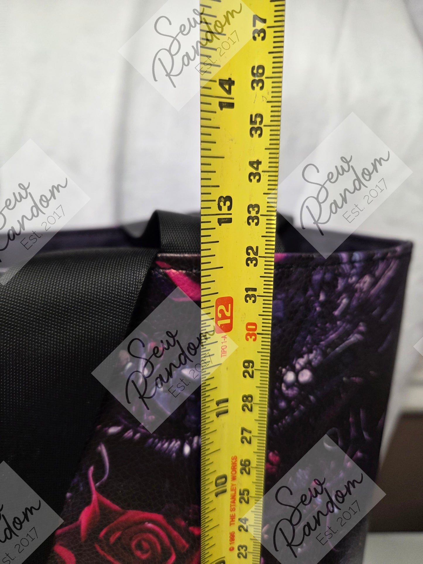 DRAGON ROSES TOTE BAG