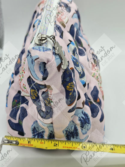 DOLLY QUILTED ZIP BAG - BOOTS