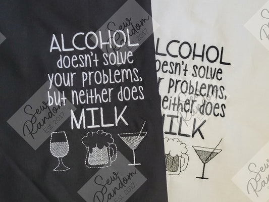 NEITHER DOES MILK TEA TOWEL
