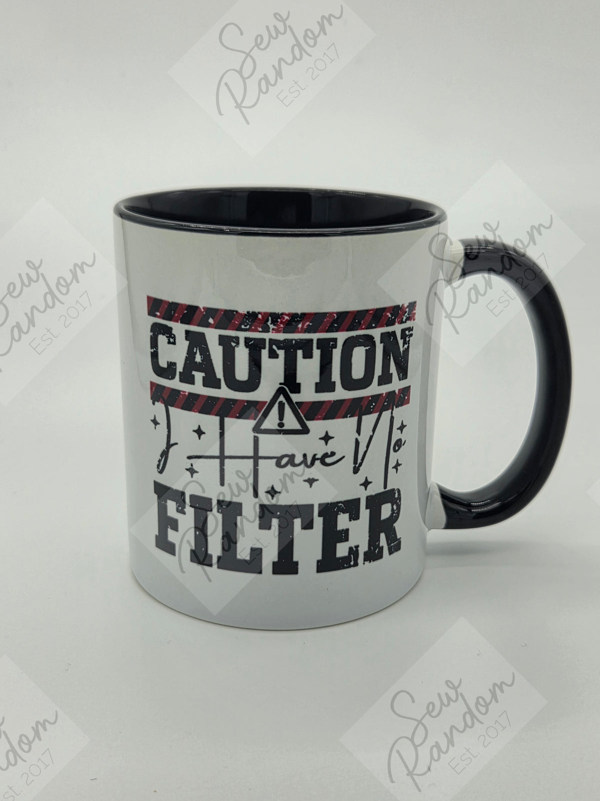 CAUTION NO FILTER MUG