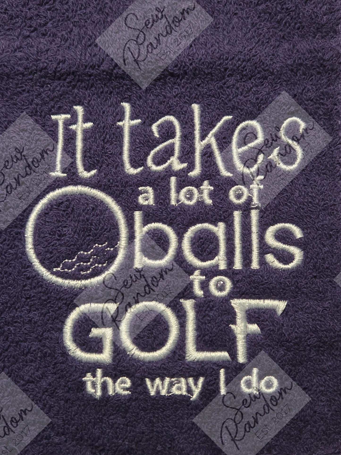 NOVELTY GOLF TOWEL