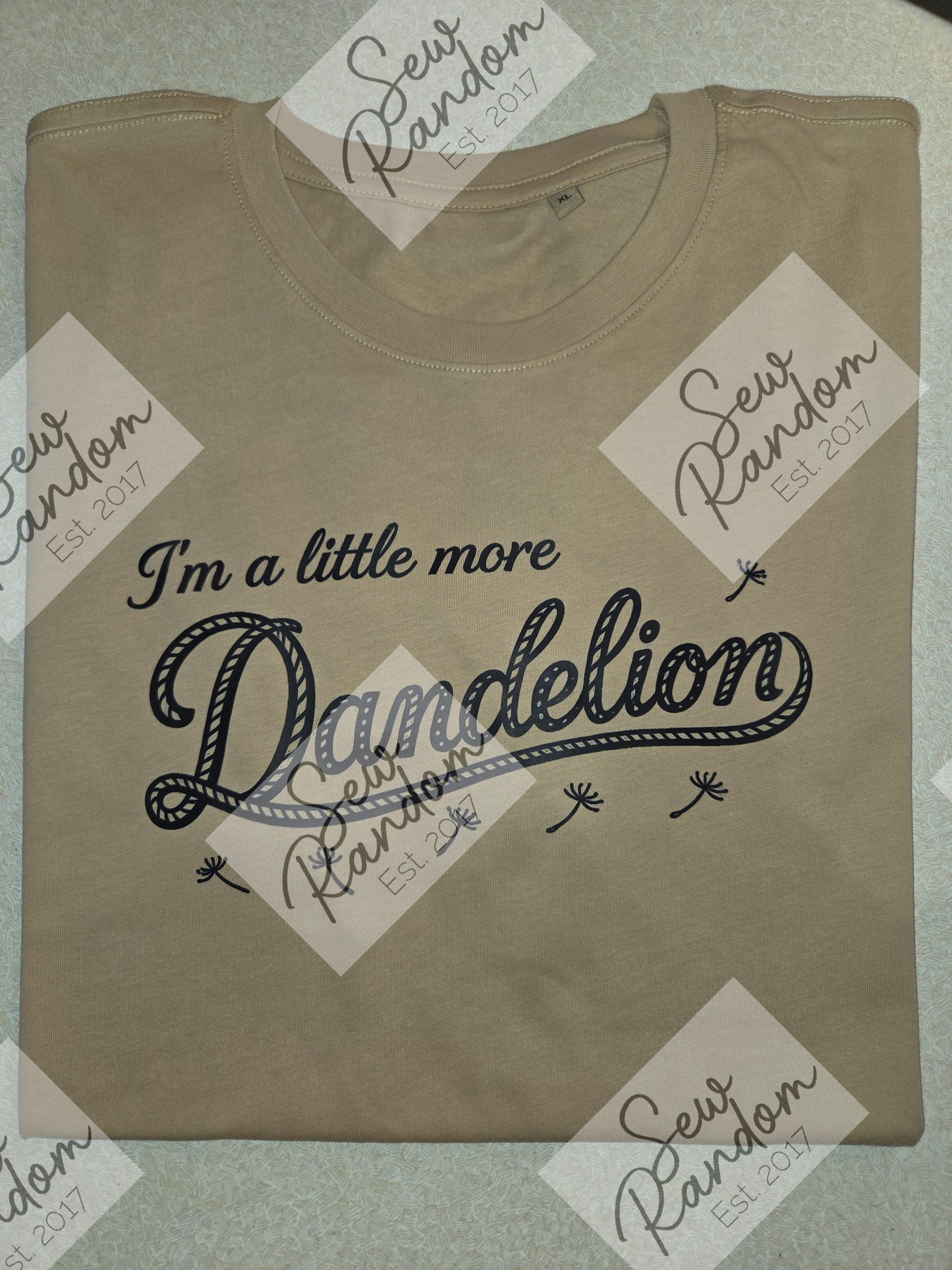 Dandelion Printed Organic Cotton T Shirt