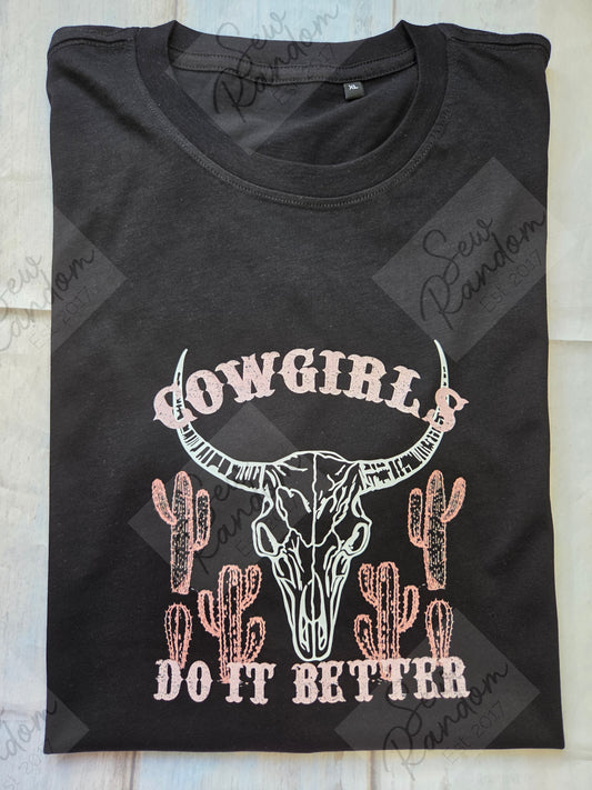 COWGIRLS DIB T SHIRT