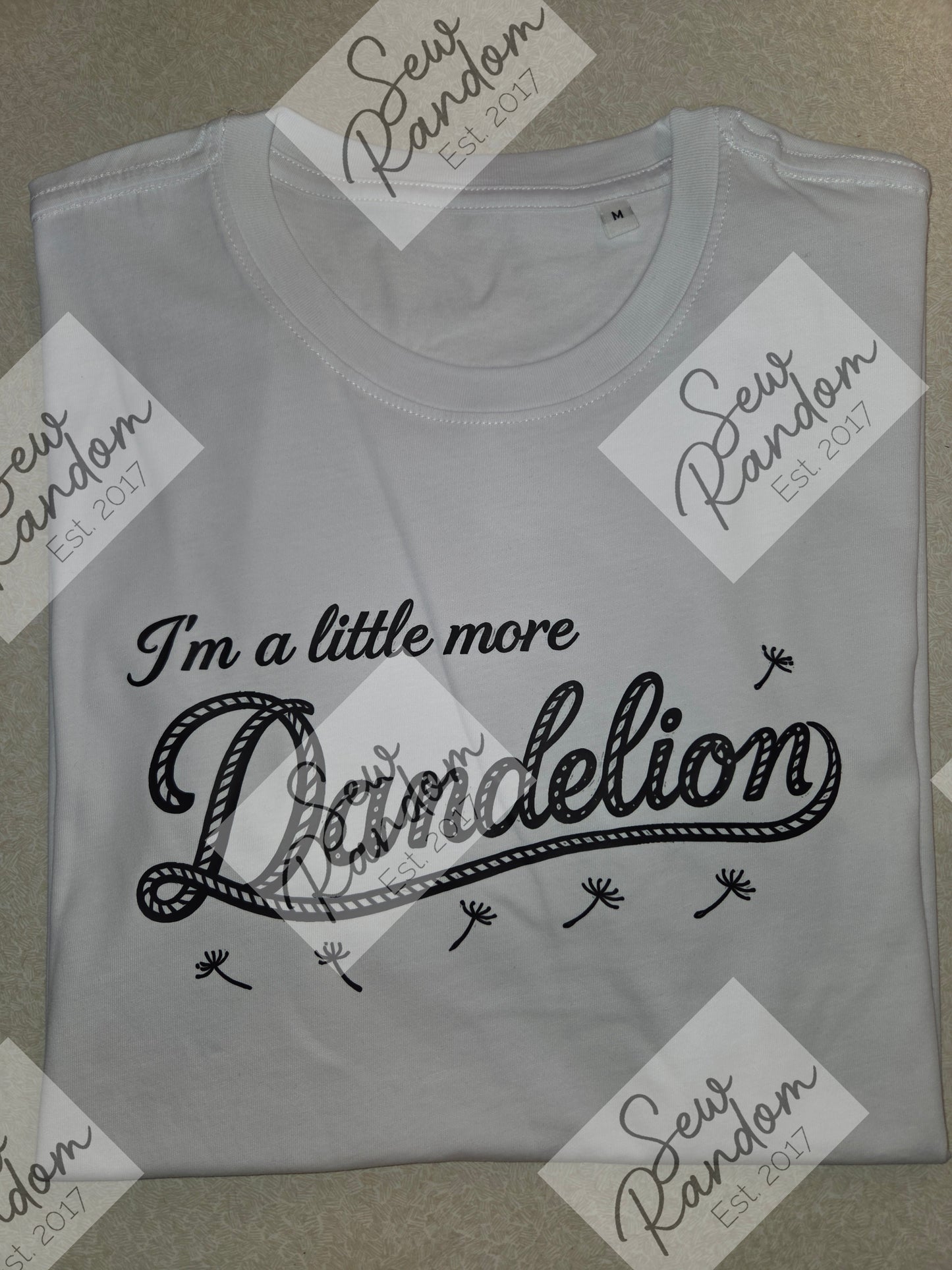 Dandelion Printed Organic Cotton T Shirt