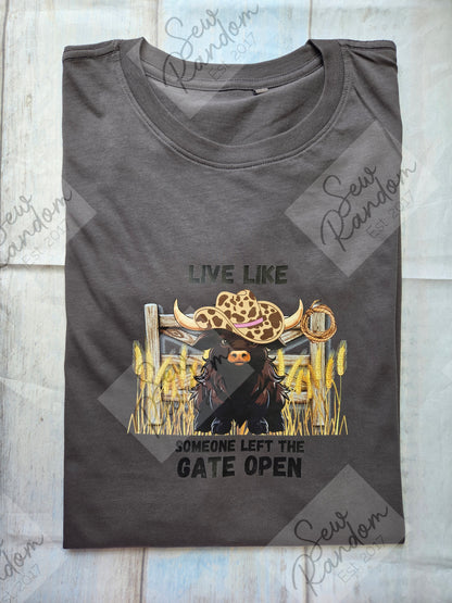 GATE OPEN T SHIRT