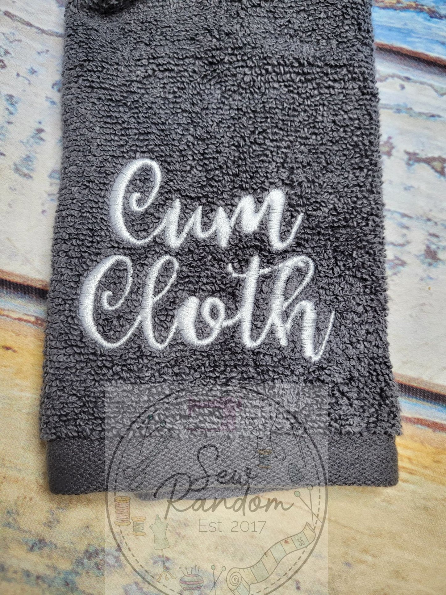 CUM CLOTH NOVELTY WASH CLOTH