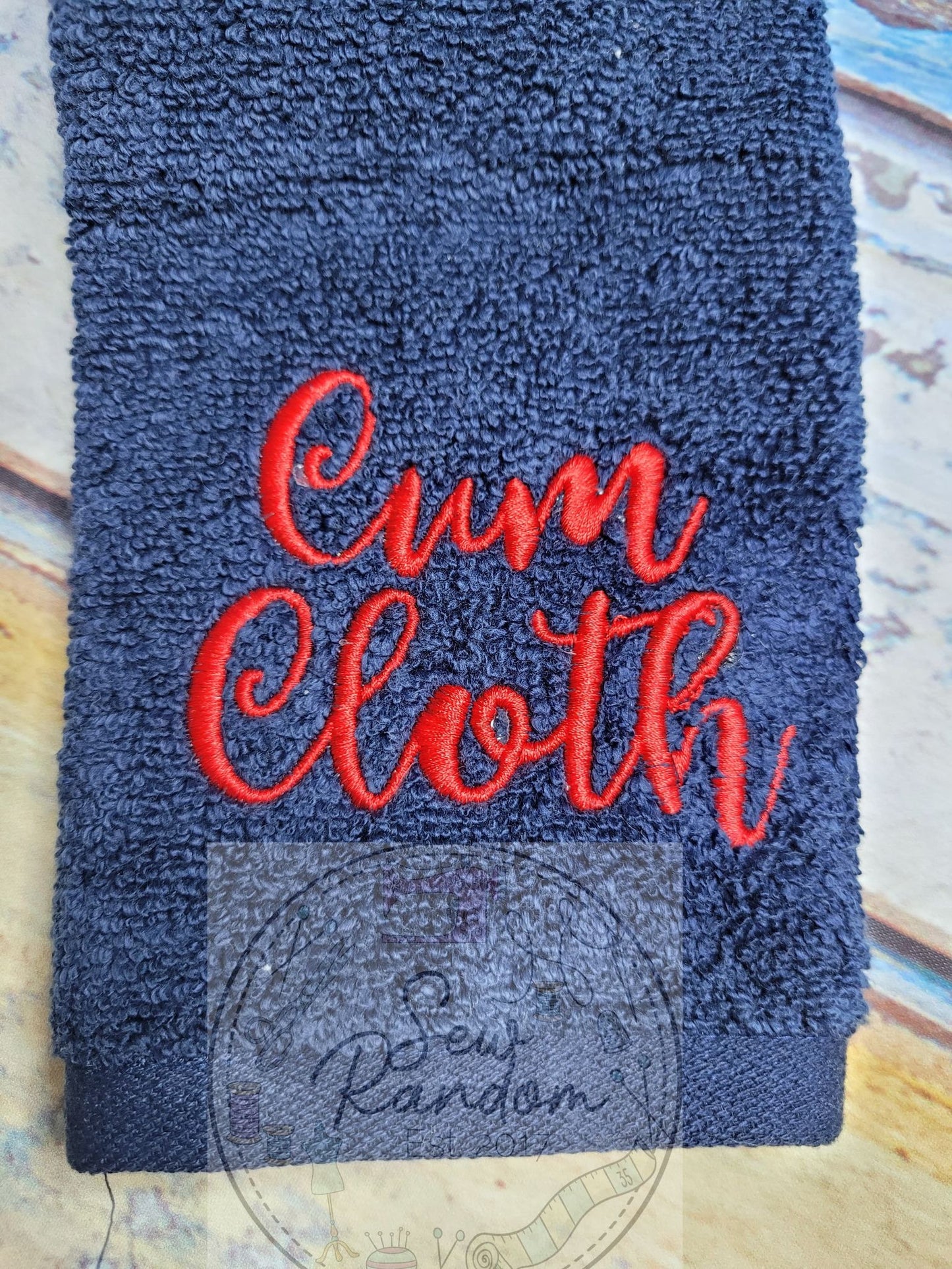 CUM CLOTH NOVELTY WASH CLOTH