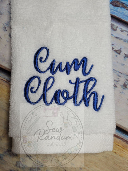 CUM CLOTH NOVELTY WASH CLOTH