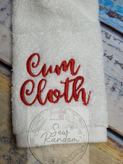 CUM CLOTH NOVELTY WASH CLOTH