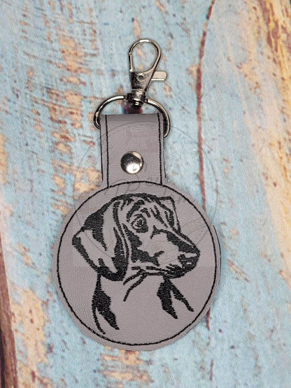 DACHSHUND KEYRING