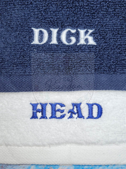 DICK HEAD NOVELTY WASH CLOTH SET