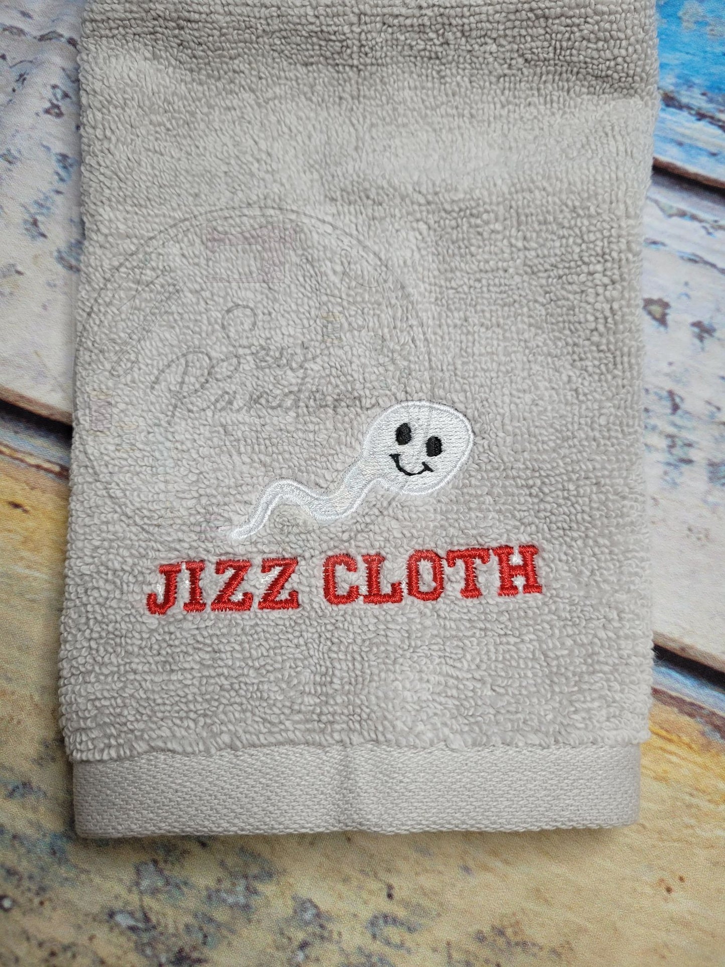 JIZZ NOVELTY WASH CLOTH