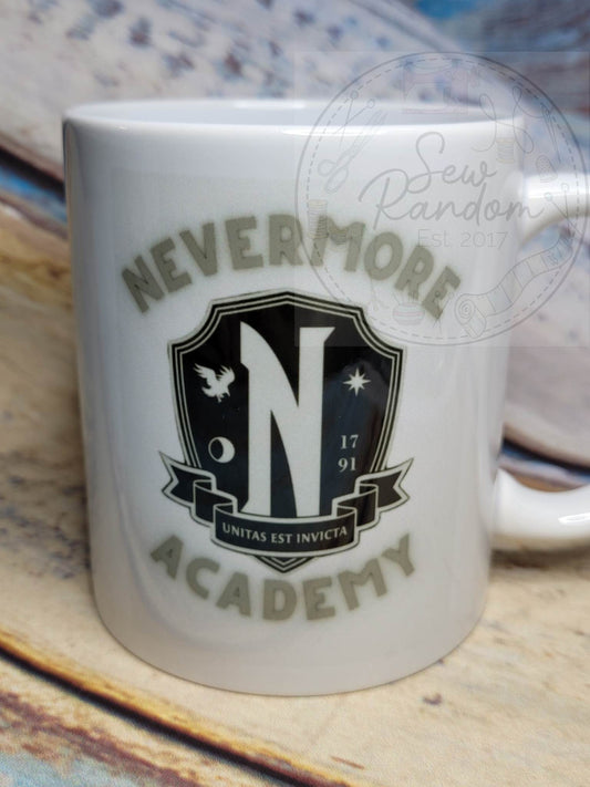 GREY NEVERMORE MUG