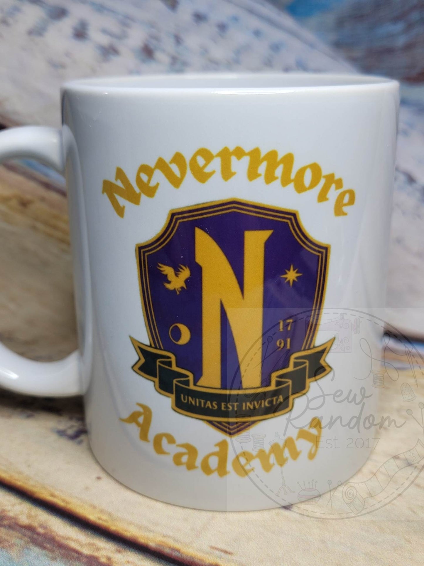 YELLOW NEVERMORE MUG