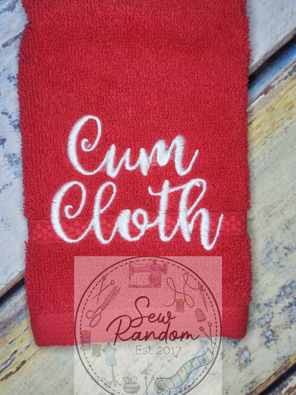 CUM CLOTH NOVELTY WASH CLOTH