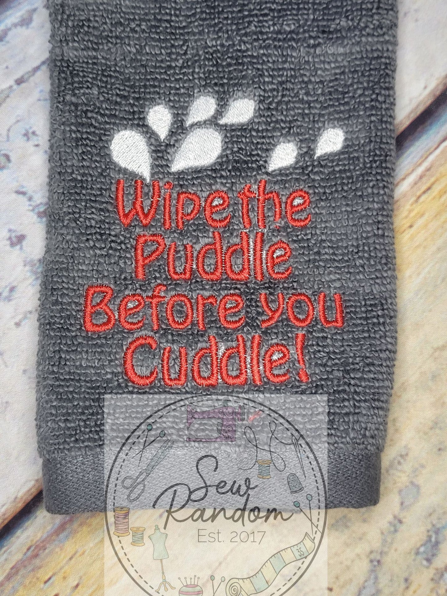 WIPE THE PUDDLE WASH CLOTH