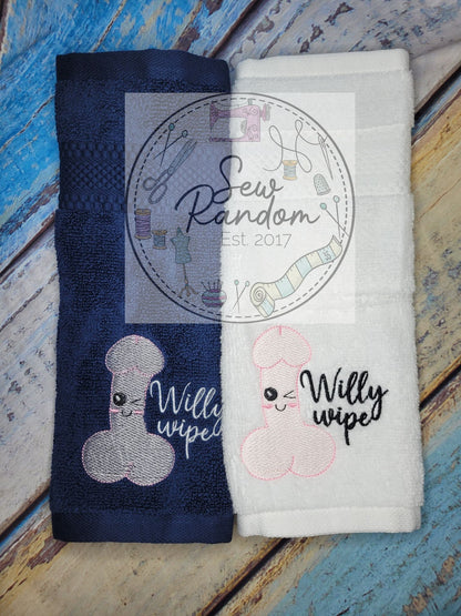 WILLY WIPE NOVELTY WASH CLOTH