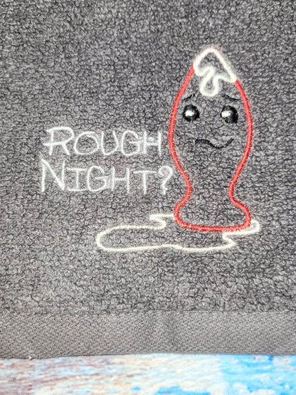 ROUGH NIGHT? NOVELTY WASH CLOTHS