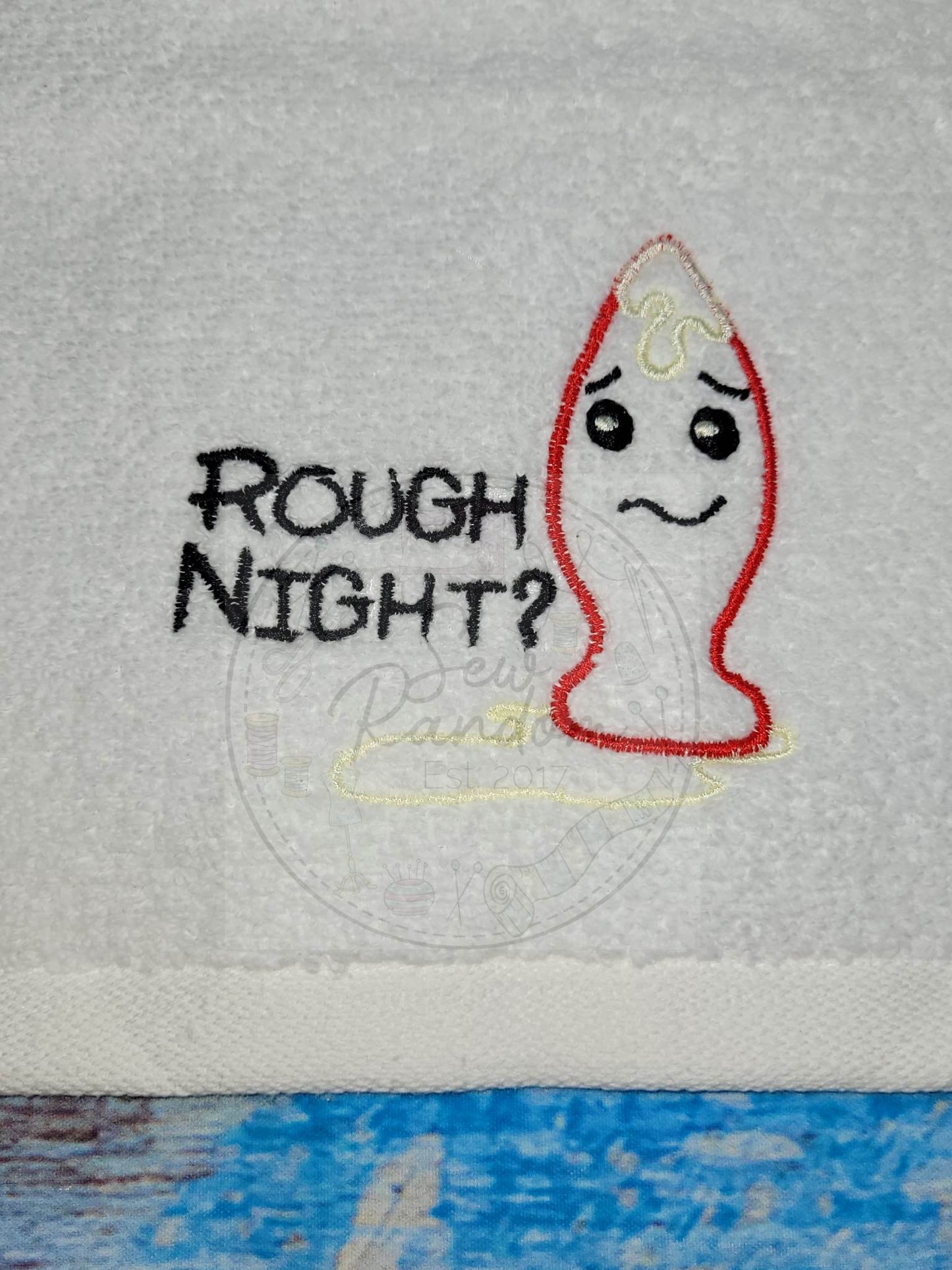 ROUGH NIGHT? NOVELTY WASH CLOTHS