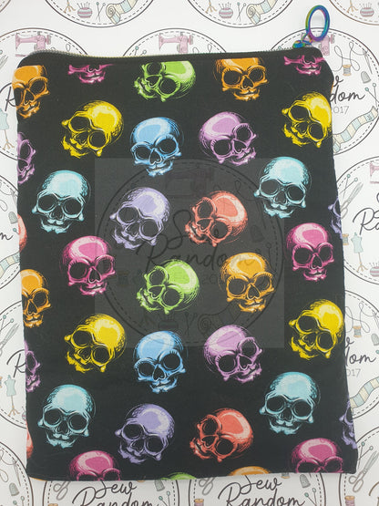 SKULLS BOOK SLEEVE - PAPERBACK