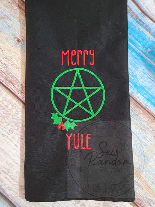 MERRY YULE TEA TOWEL