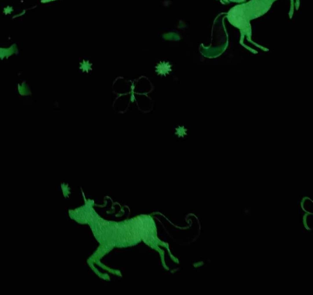 UNICORN MEADOW GLOW IN THE DARK BOOK SLEEVE