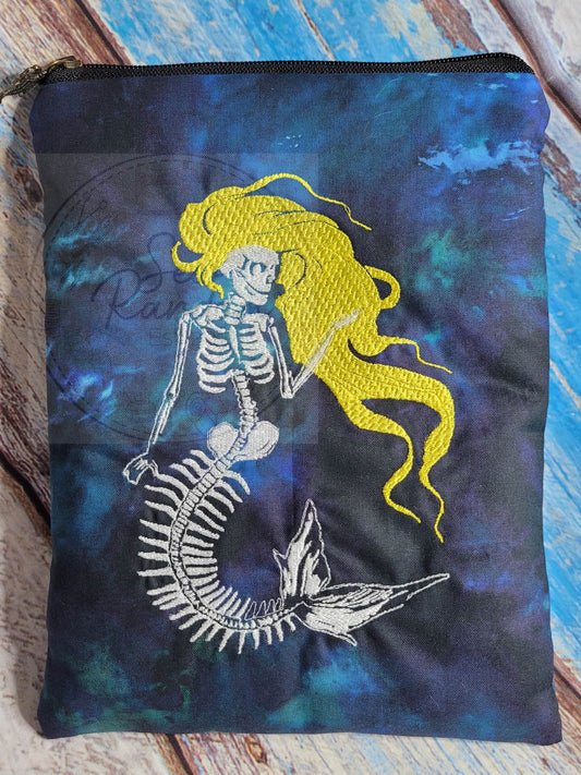 MERMAID GLOW IN THE DARK BOOK SLEEVE - YELLOW