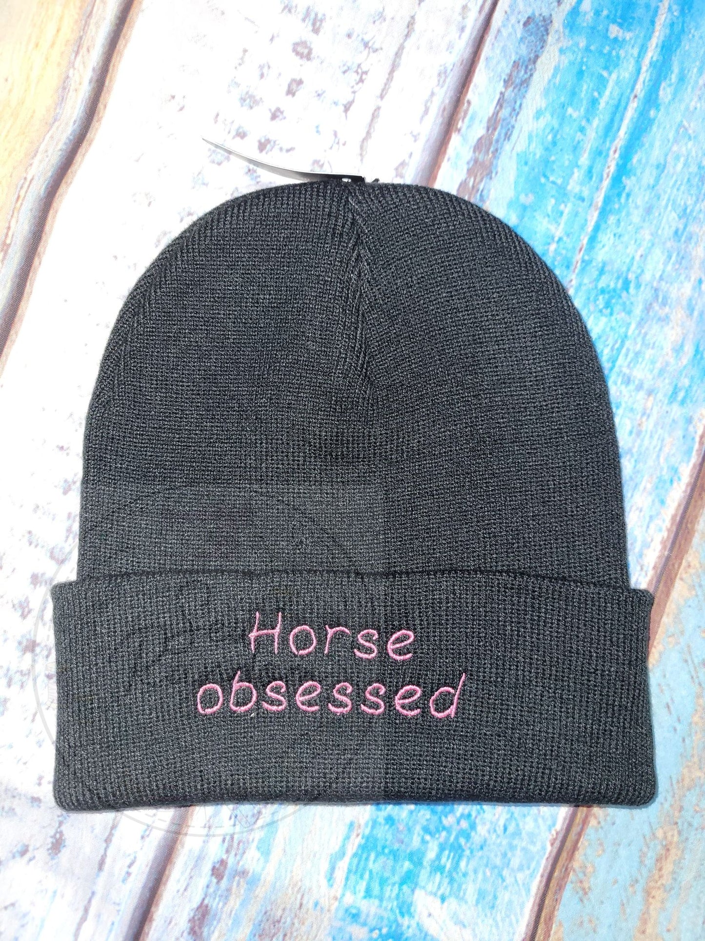 HORSE OBSESSED BEANIE HAT