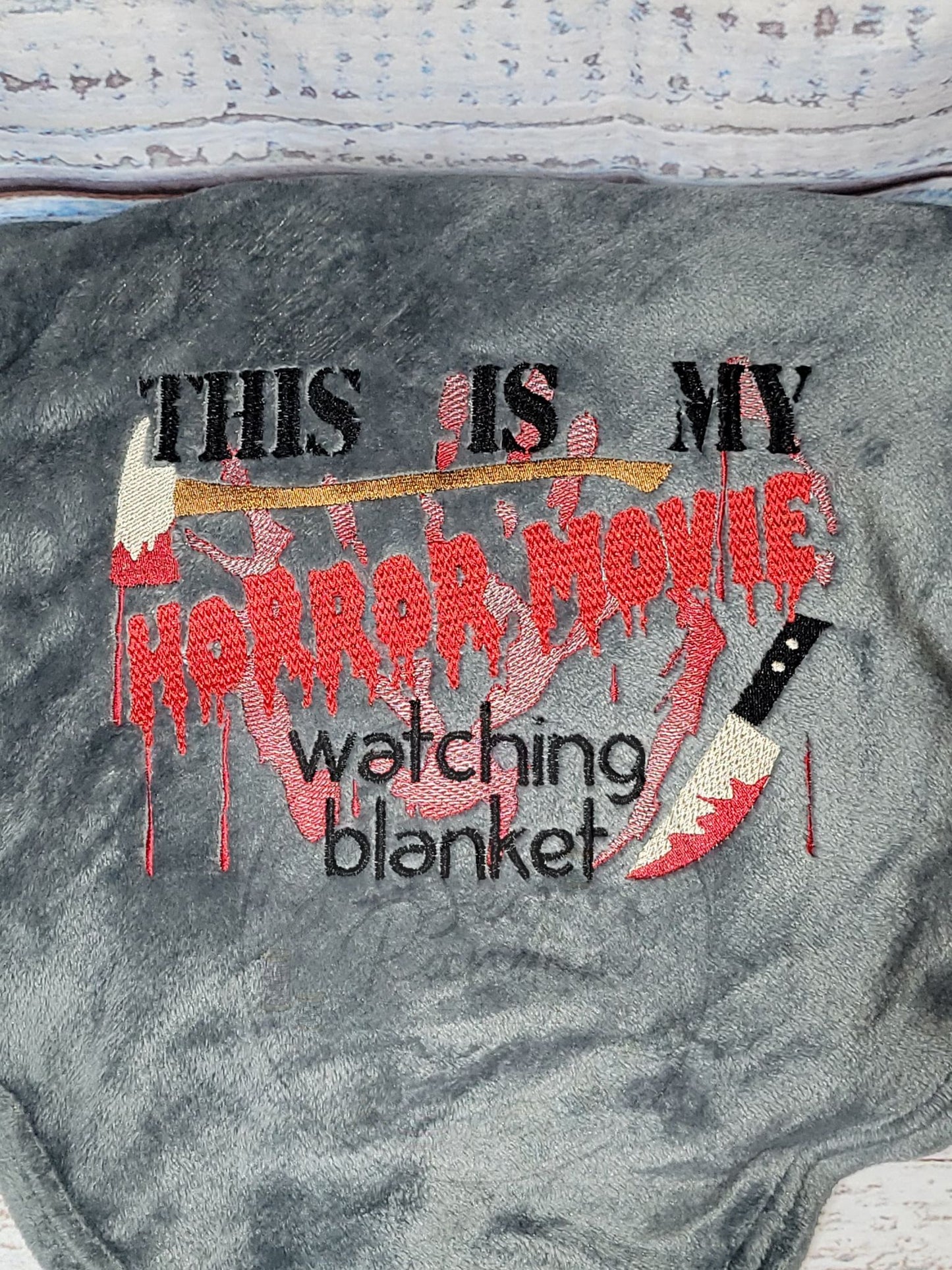 HORROR MOVIE BLANKET