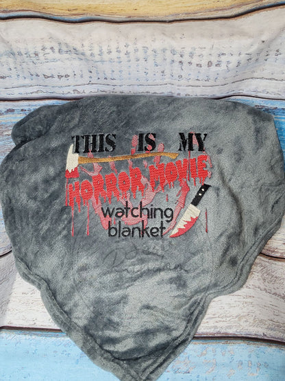 HORROR MOVIE BLANKET