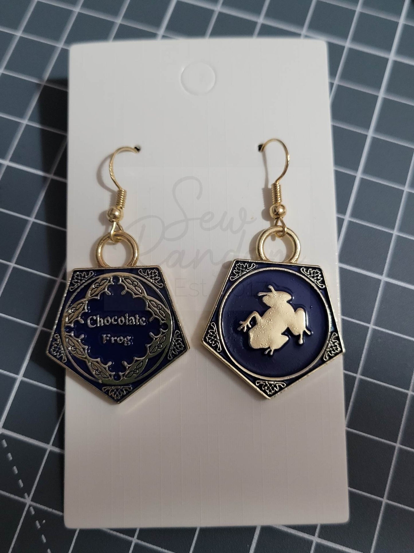 CHOCOLATE FROG BOX EARRINGS