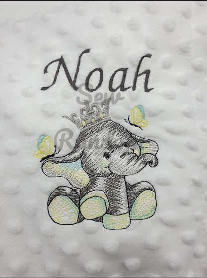 ELEPHANT BABY BLANKET