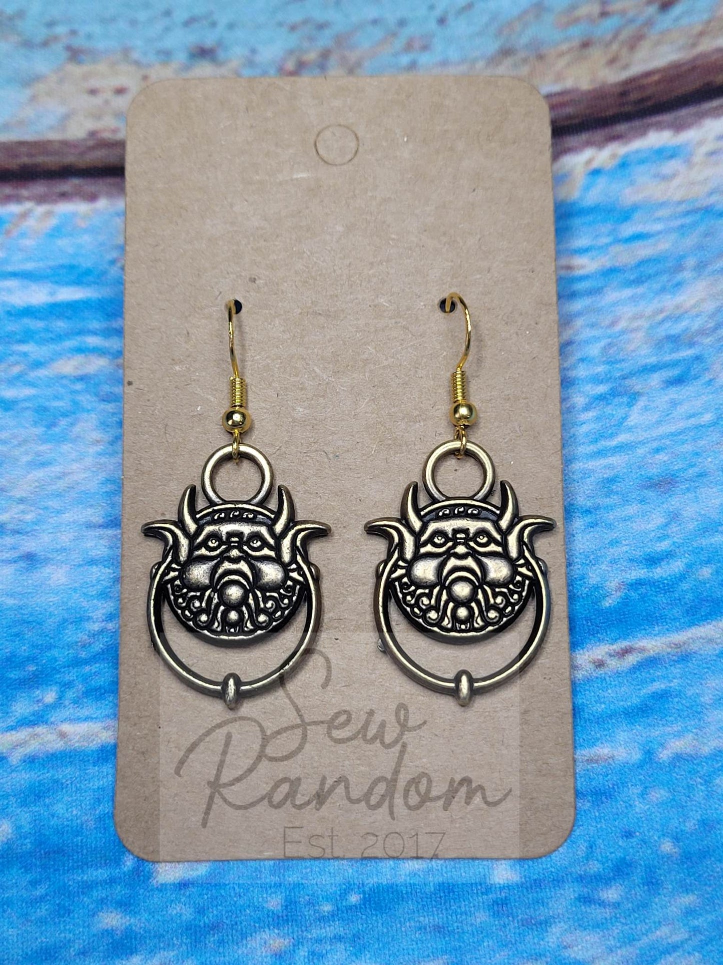 DOOR KNOCKER EARRINGS